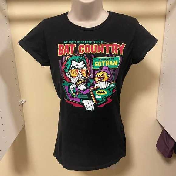 Women’s Black Joker Tee - Picture 1 of 4